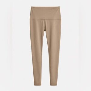 Old Navy Taupe High-Waist Active Leggings Medium